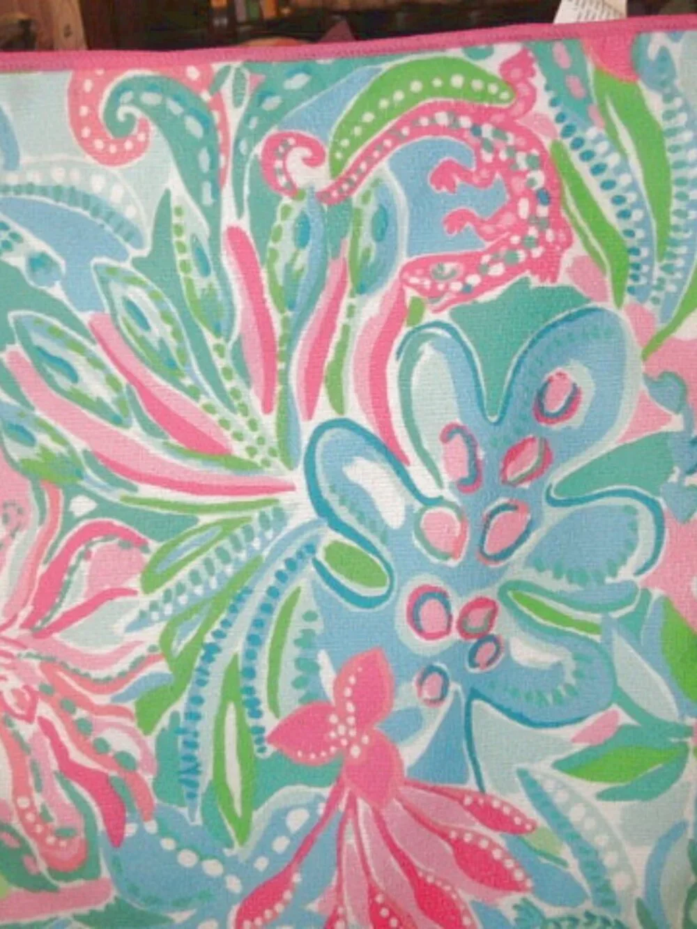 Lilly Pulitzer Jungle Animals Beach Towel Soft Microfiber Floral Lounge Bath NEW